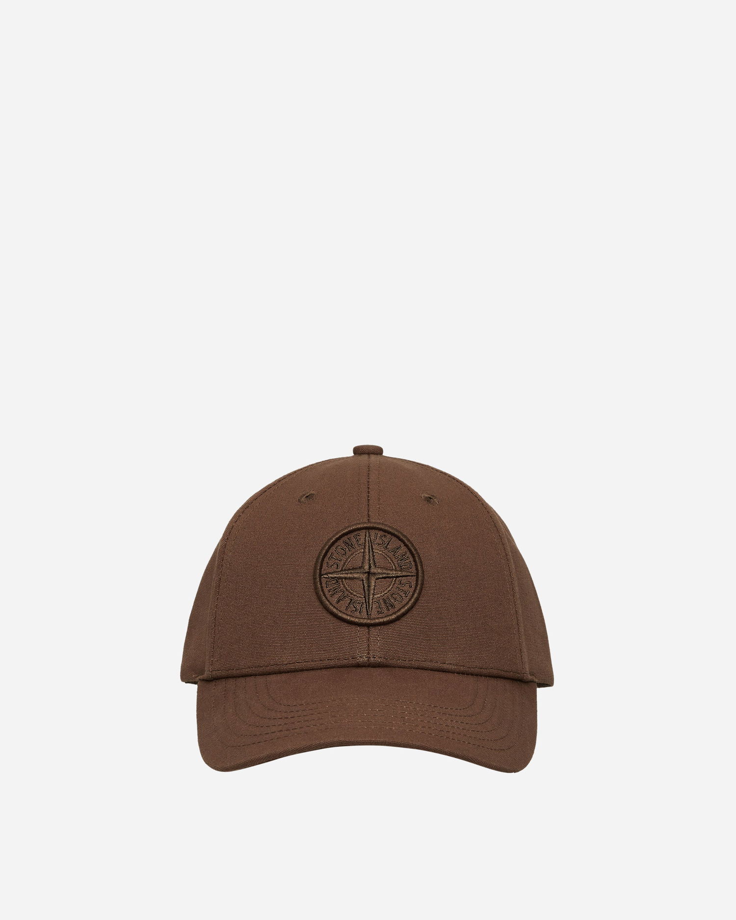 Шапка с козирка Stone Island Logo Cap Military Кафяво | 811599661 V0054, 0