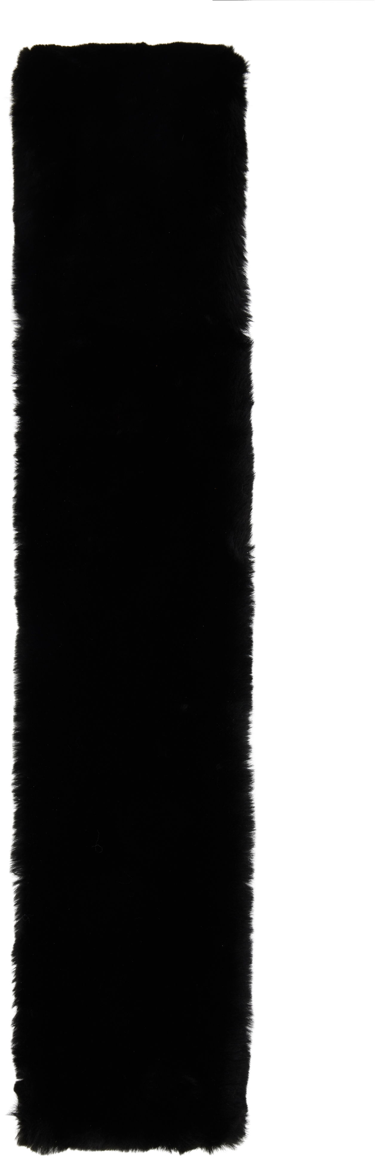 Шал TOTEME Tuxedo Shearling Scarf Черно | 254-WSC0128-LE0165, 0