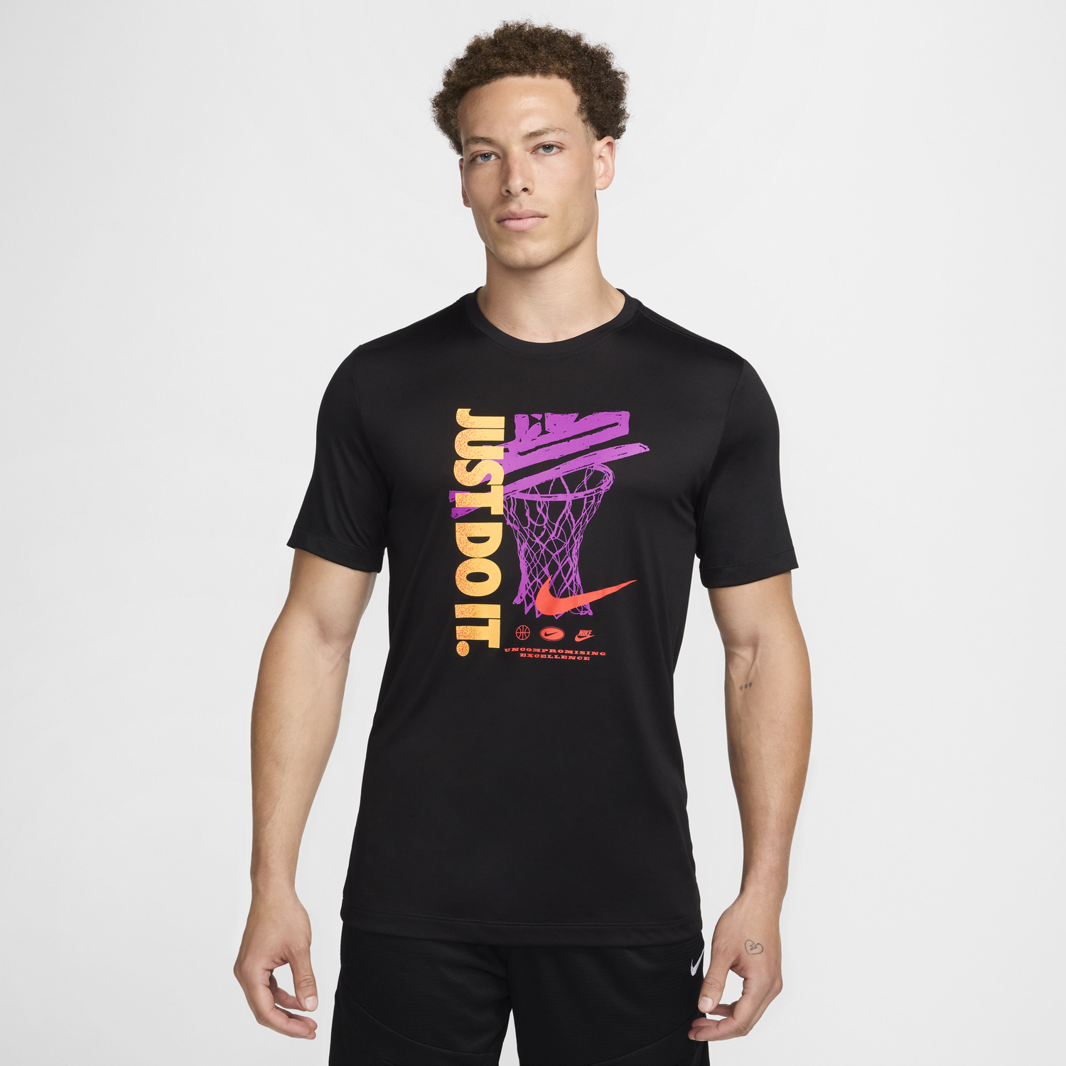 Тениска Nike Dri-FIT Черно | FZ8085-010, 0