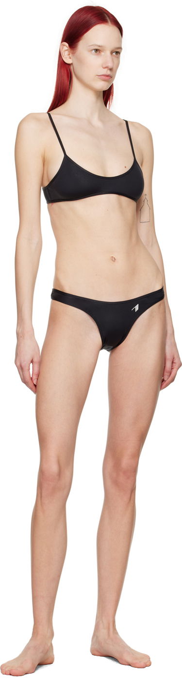 Бански The Attico Attico Scoop Neck Bikini Черно | 243WBB90 PA63, 3