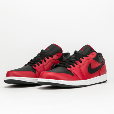 Кецове и обувки Jordan Air Jordan 1 Low "Reverse Bred" Червено | 553558-605, 1