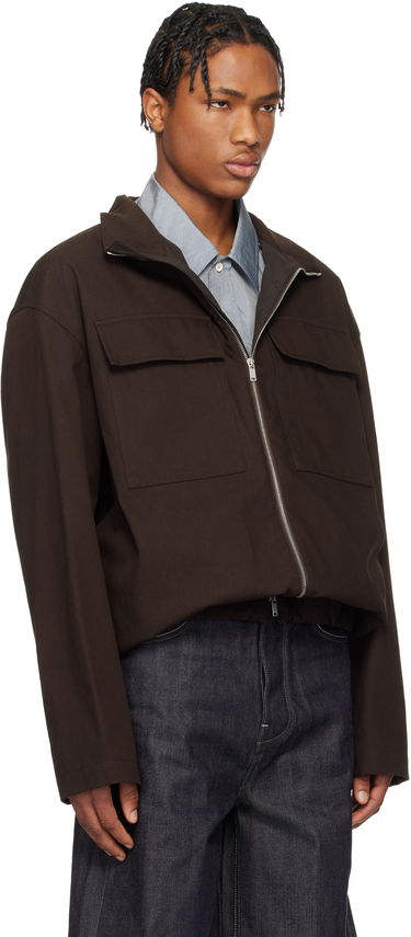 Яке Jil Sander Jil Sander Sportswear Zip-Up Jacket Кафяво | J47SW0006_J45267, 1