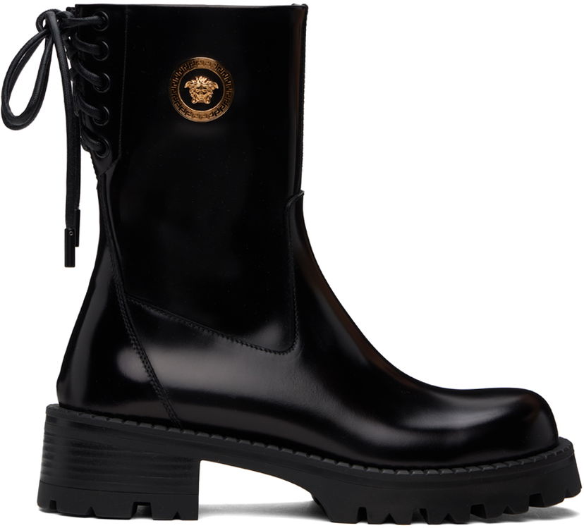 Кецове и обувки Versace Versace Alia Ankle Boots Черно | 1013593_1A08773_1B00V