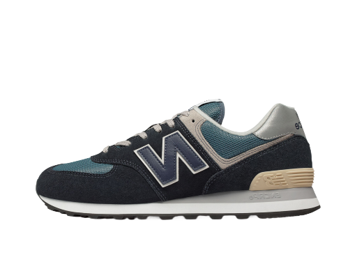 Кецове и обувки New Balance 574 Dark Navy Marred Blue Тъмно синьо | ML574ESS