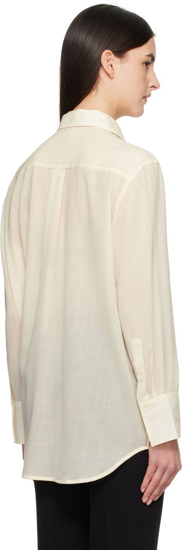 Риза TOTEME TOTEME Relaxed Voile Shirt Бежово | 251-WRT1415-FB0332, 2