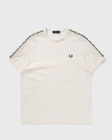 Тениска Fred Perry Contrast Tape Ringer T-Shirt Бяло | M4613-S70, 0