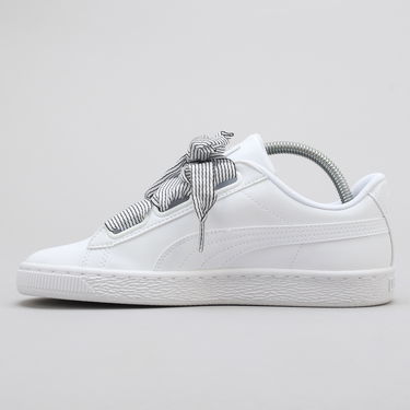 Кецове и обувки Puma Basket Heart W Бяло | 365198 03, 0