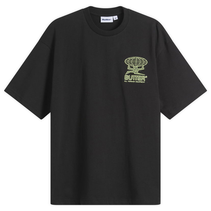 Тениска Butter Goods Terrain Graphic T-Shirt Черно | BG254100-BLK