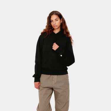 Суитчър Carhartt WIP Hooded Casey Sweatshirt Черно | I030630_0M4_XX, 2