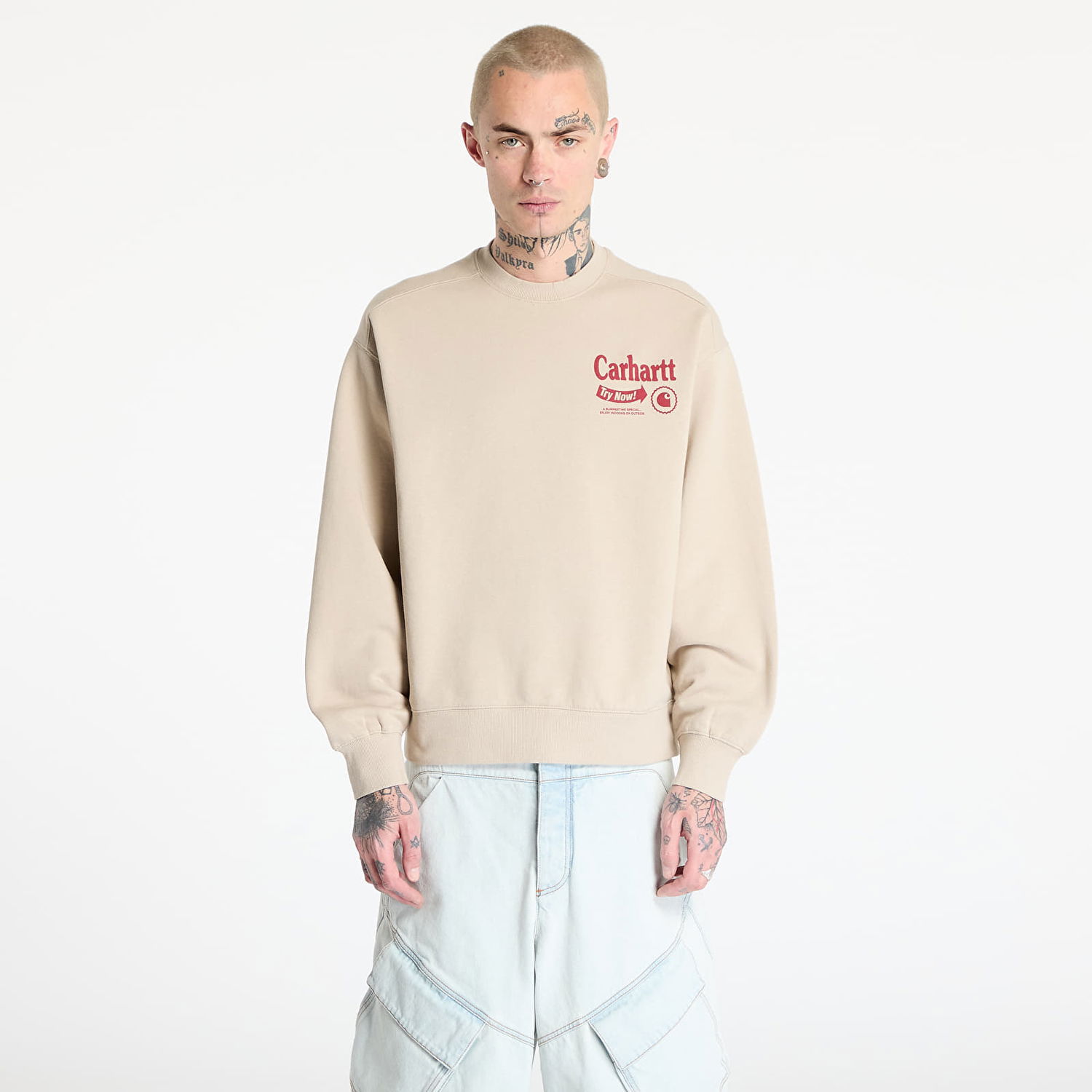 Суитчър Carhartt WIP Catalogue Sweatshirt Бежово | I034729.2X6XX, 1