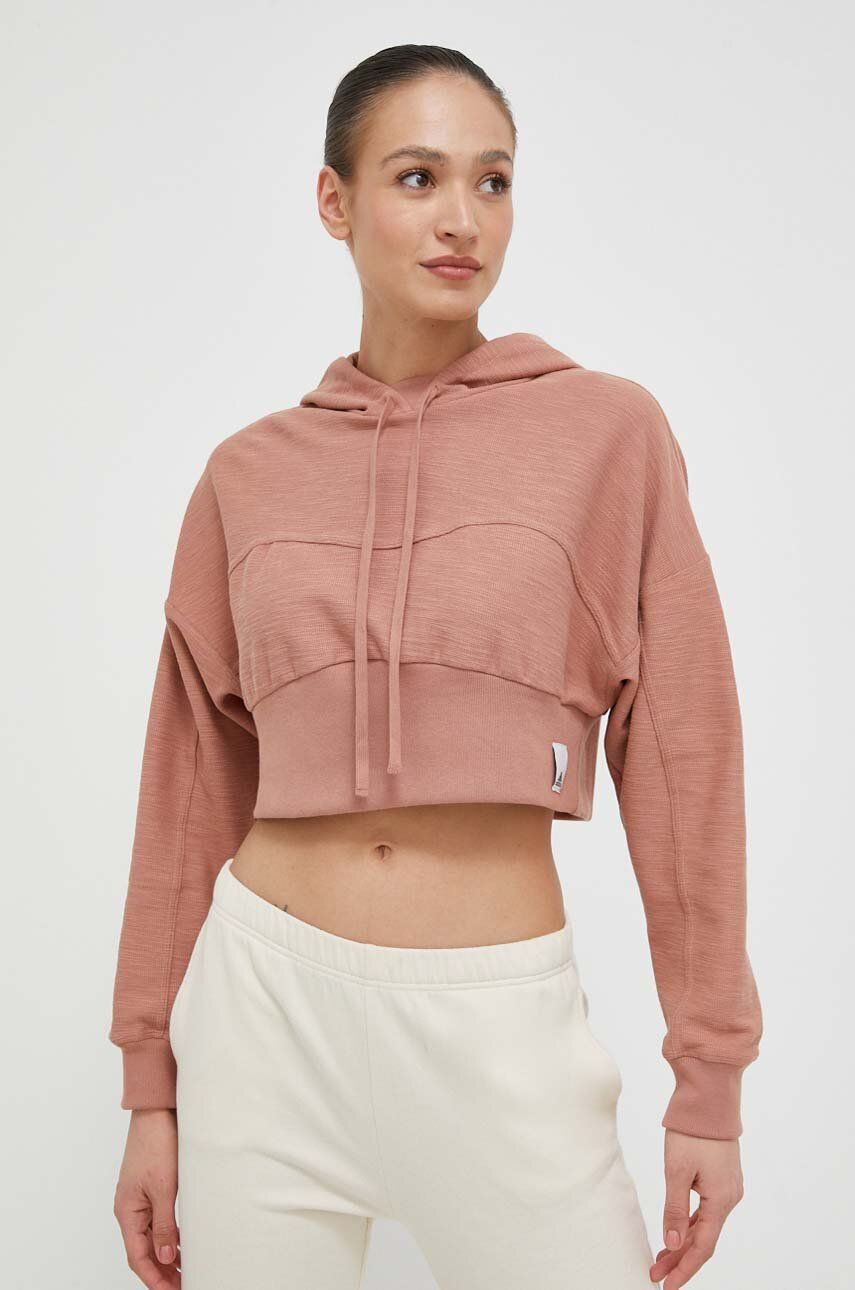 Суитчър adidas Originals Lounge Terry Loop Hoodie Розово | HZ1598, 0