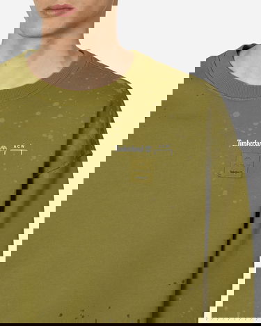 Суитчър Timberland A-COLD-WALL* Future73 Crewneck Sweatshirt Avocado Зелено | TB0A6PGWDY41 TBDY4, 5