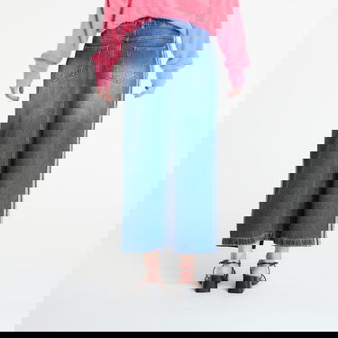 Пола adidas Originals Adicolor 3-Stripes Denim Pencil Skirt Синьо | JW2658, 2