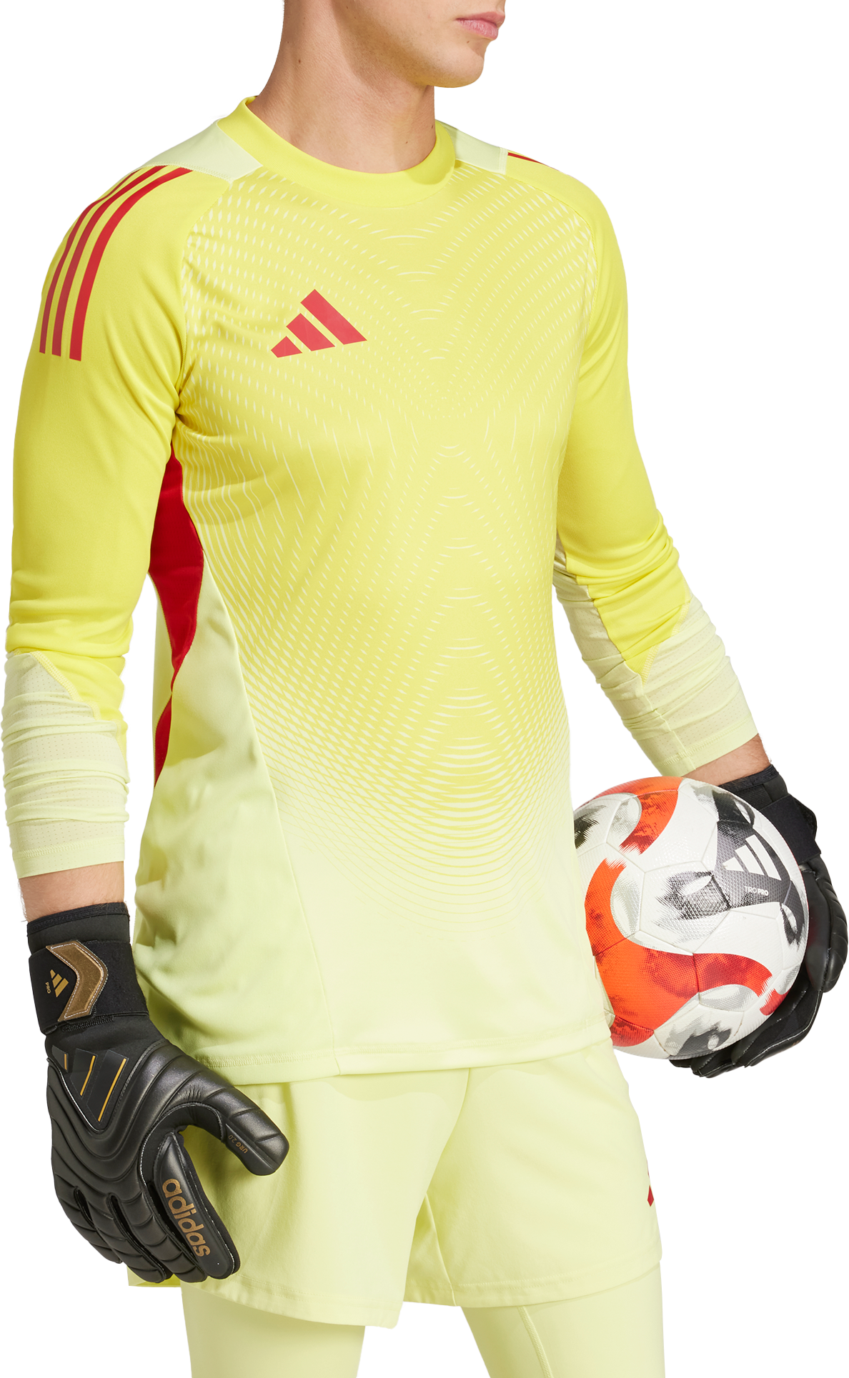 Фланелка adidas Originals T25 P GK Long Sleeve Jersey Жълто | jn2009, 0