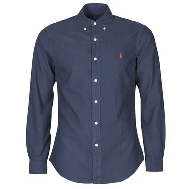 Риза Polo by Ralph Lauren Long Sleeve Shirt Тъмно синьо | 710723610003-NOOS, 0