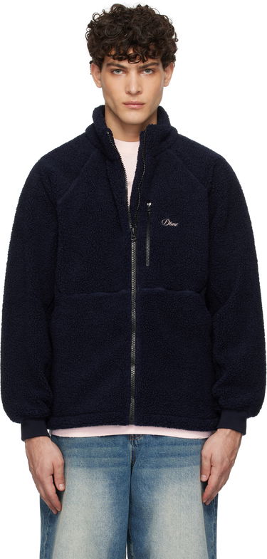 Суитчър Dime Polar Fleece Sherpa Zip Jacket Тъмно синьо | DIMEHO246NVY, 0