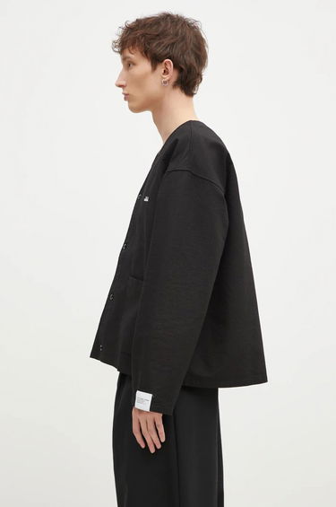 Пуловер Neighborhood NEIGHBORHOOD Regular Fit V-Neck Cardigan Черно | 242SPNH.SHM05, 1