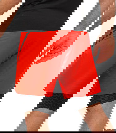 Къси панталони Salomon S/LAB Ultra 2-in-1 Shorts Червено | lc2260800, 3