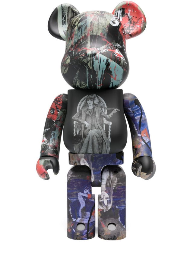 S’YTE × Junji Ito Tomie BE@RBRICK 1000% figure - Grey