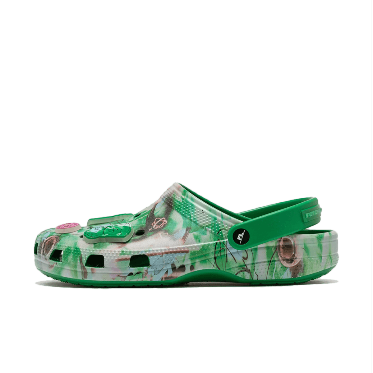 Кецове и обувки Crocs Futura Laboratories x Classic Clog "Green Ivy" Зелено | 209622-3WH, 0