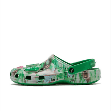 Кецове и обувки Crocs Futura Laboratories x Classic Clog "Green Ivy" Зелено | 209622-3WH, 0