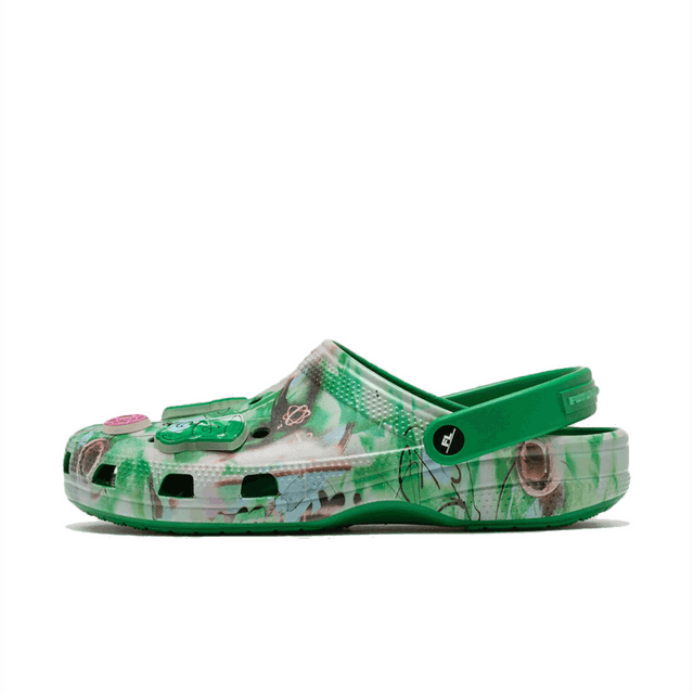 Futura Laboratories x Classic Clog "Green Ivy"