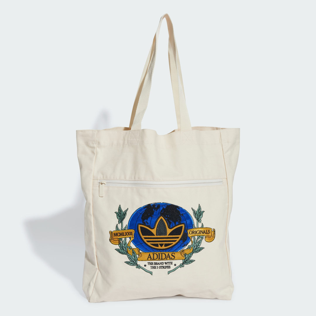 Голяма пазарска чанта adidas Performance Tote Бежово | IX6833, 0