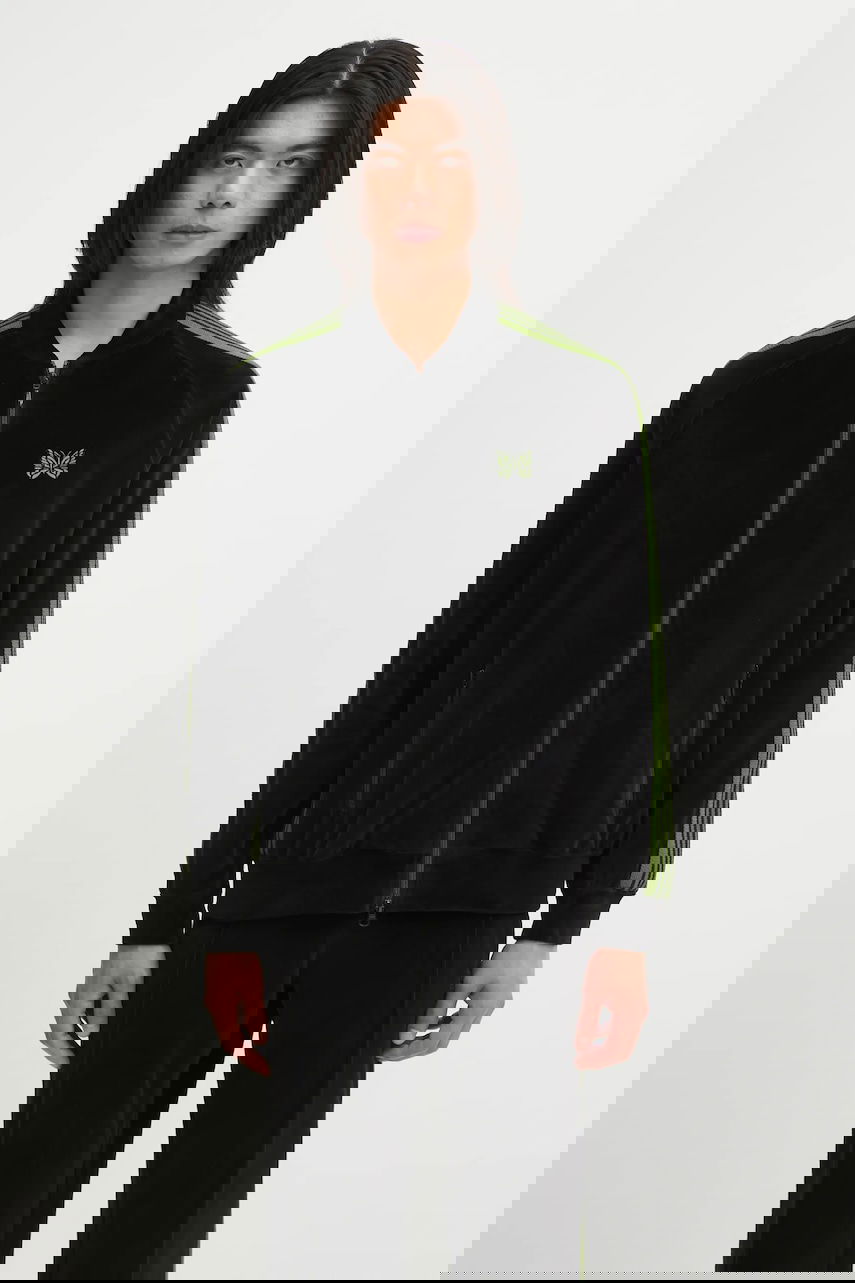 Яке Needles Needles Rib Collar Track Jacket Черно | RW323, 0
