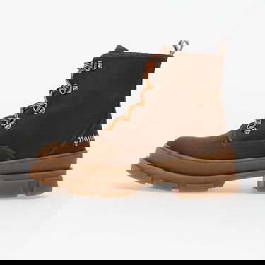 Кецове и обувки Palm Angels Track Ankle Boots Brown/ Off White Кафяво | PBIE001F25LEA0016003, 0