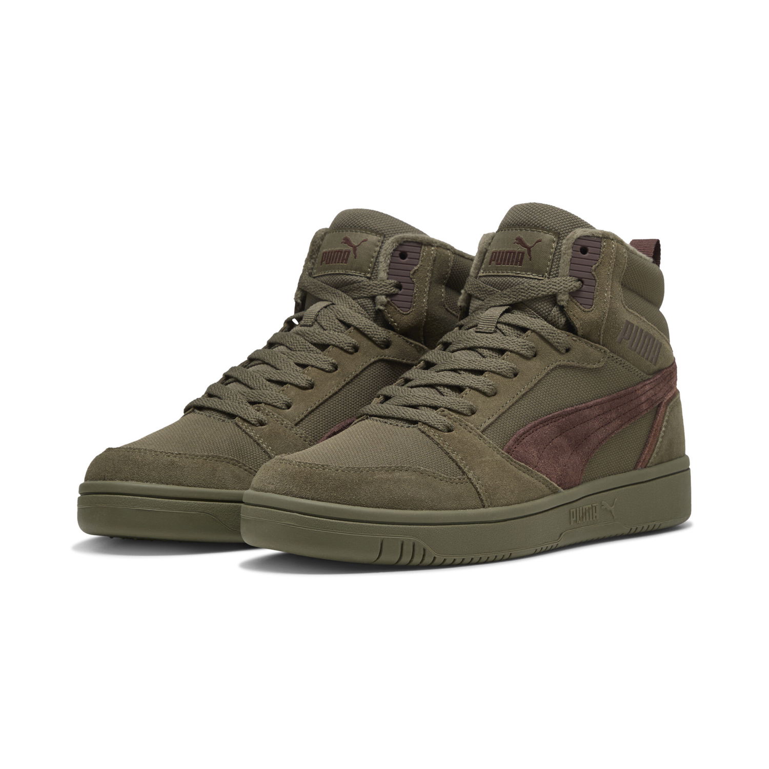 Кецове и обувки Puma Rebound V6 WTR Зелено | 403511_02, 1