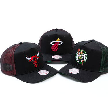 Шапка с козирка Mitchell & Ness Mitchell & Ness NBA Tremor Trucker Snapback Chicago Bulls Черно | HT11505-CBUBLCK, 5