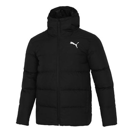 Пухо яке Puma Logo Down Jacket Черно | 534936-01