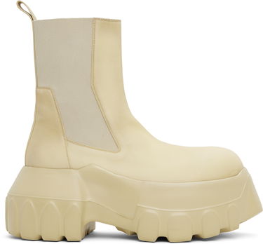 Кецове и обувки Rick Owens Rick Owens Hollywood Beatle Mega Tractor Chelsea Boots Жълто | RU01E5860 LBH, 0