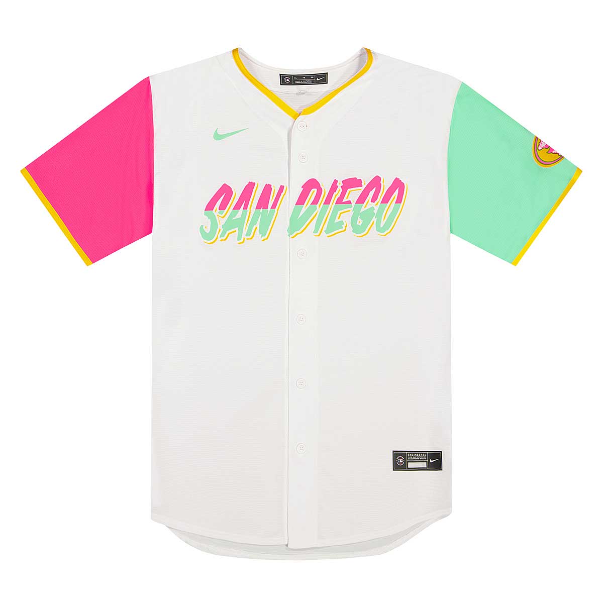 Риза Nike MLB Replica City Connect Jersey San Diego Padres Shirt Бяло | T770-PYCC-PYP-CC4, 1