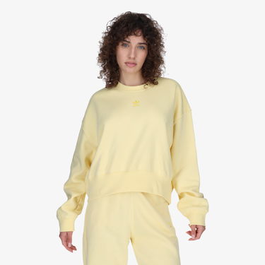 Суитчър adidas Originals Adicolor Essentials Crew Sweatshirt Жълто | HZ8640, 1