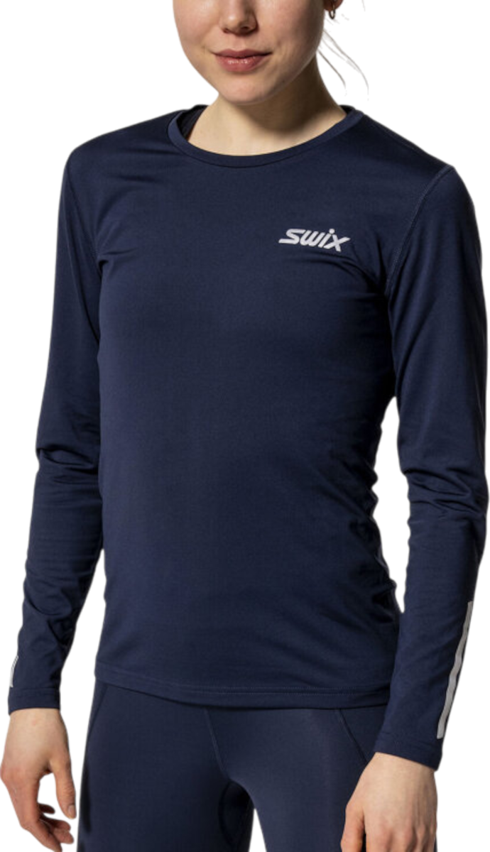 Тениска SWIX SWIX Pace NTS Long Sleeve Baselayer Top Тъмно синьо | 10015-23-75100