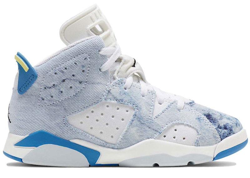 Кецове и обувки Jordan Air Jordan 6 Retro Washed Denim Синьо | DX6176-100, 0