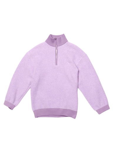 Пуловер Jacquemus La Maille Berger Zip Collar Лилаво | 226KN040-2113-610