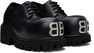 Облекло Balenciaga Balenciaga Stomper Derbys Черно | 807326WCDA0, 3