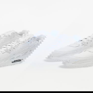 Кецове и обувки Nike Air Max 90 Leather GS Бяло | CD6864-100, 4