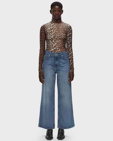 Дънки GANNI Stretch Denim Andi Синьо | J1634-567, 3