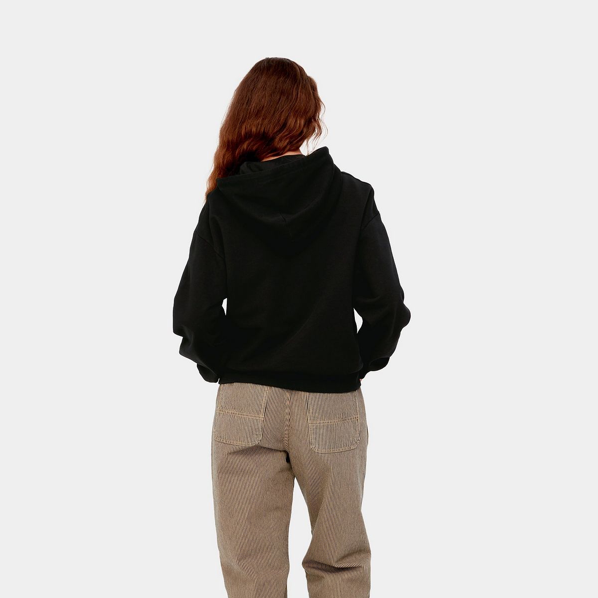Суитчър Carhartt WIP Hooded Casey Sweatshirt Черно | I030630_0M4_XX, 1
