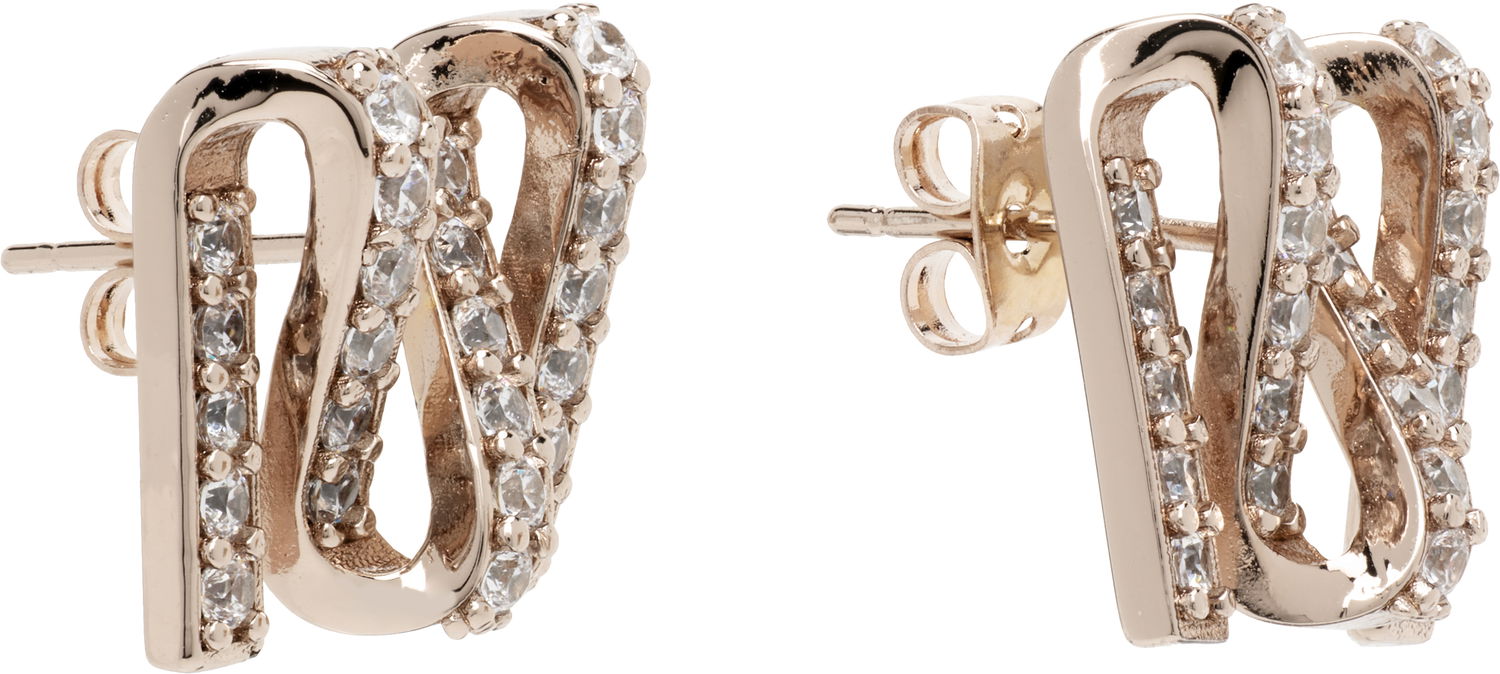 Обеци Max Mara Max Mara M Diamond Earrings Металик | 2524756091600, 1