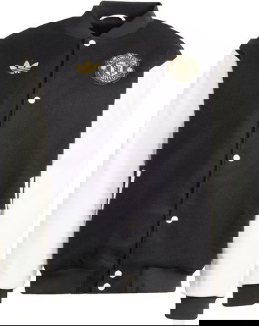 Яке бомбър adidas Originals adidas Originals Manchester United CNY Jacket Черно | jf0382, 1
