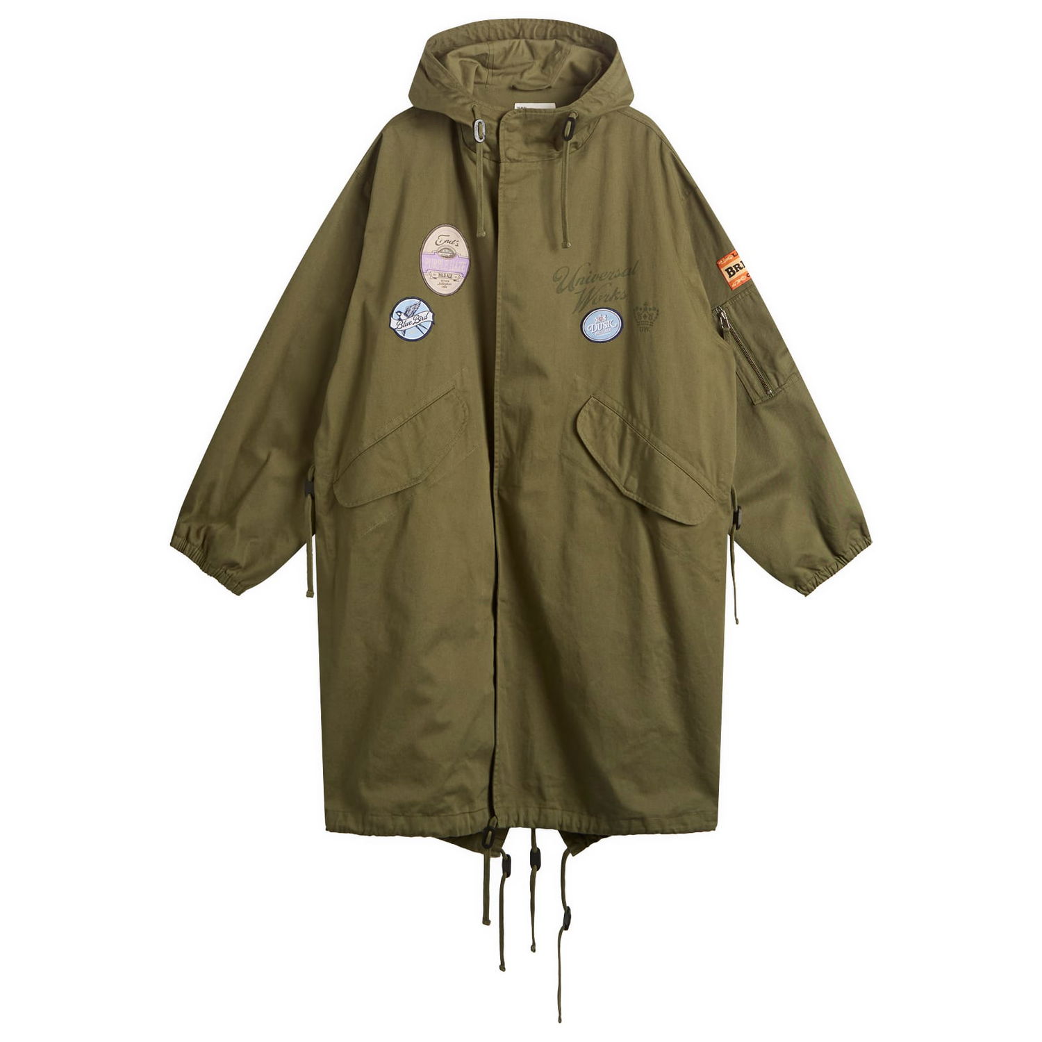 Парка Universal Works END. x Universal Works Shipp Inn Parka Jacket Зелено | P33102ND, 0