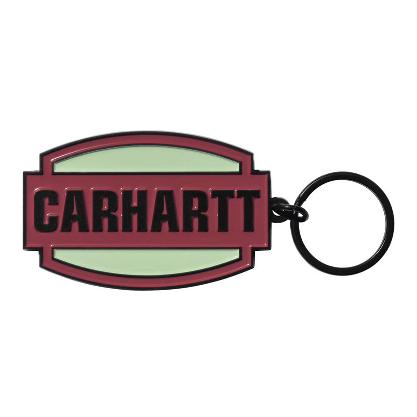 Ключодържатели Carhartt WIP Press Script Keychain Червено | I033868_1