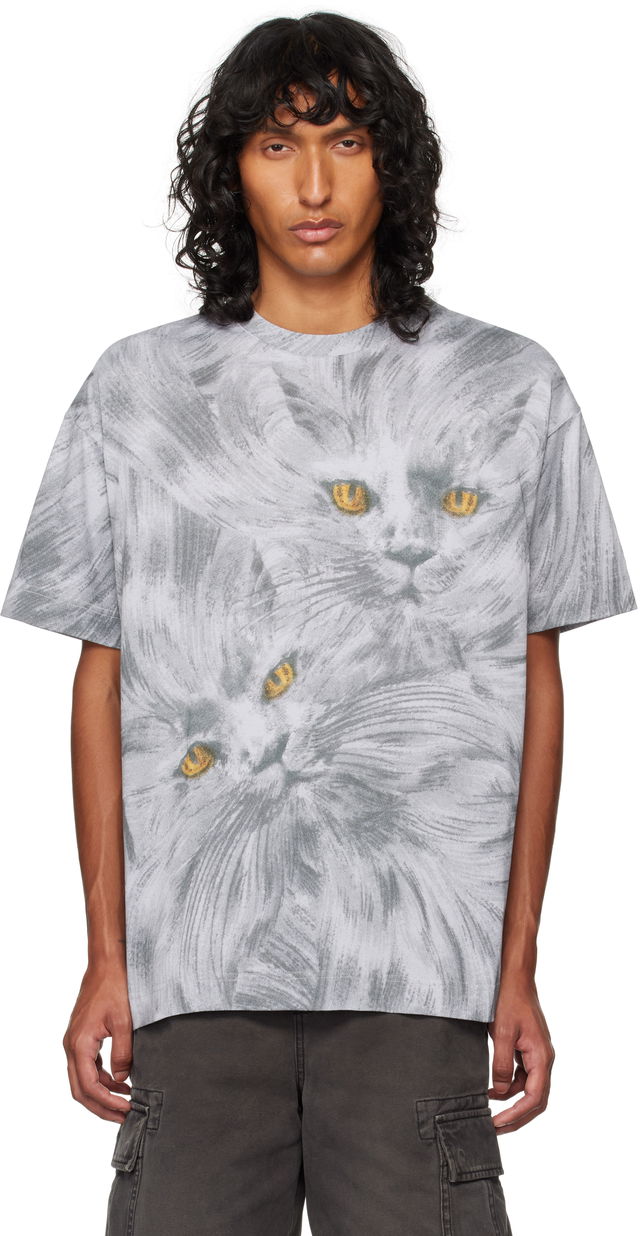 Printed Cat T-shirt