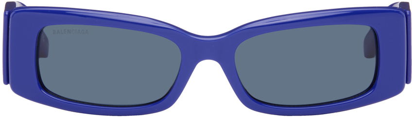 Слънчеви очила Balenciaga Rectangular Sunglasses Тъмно синьо | BB0260S-006, 0