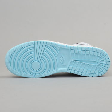 Кецове и обувки Jordan Air Jordan 1 Retro High "White Still Blue" GG Бяло | 332148-106, 4