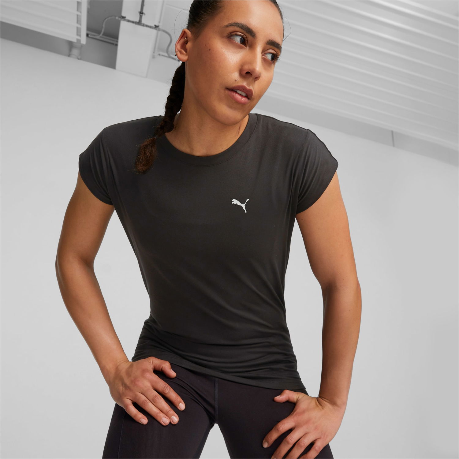 Тениска Puma Cloudspun Trend Training T-Shirt Черно | 523834_01, 0